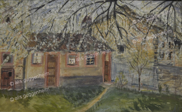 Atelier in Muzzano Hofeingang