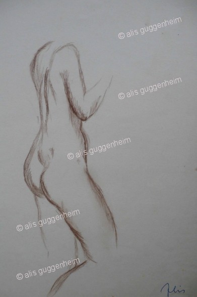 weiblicher Akt ohne Kopf