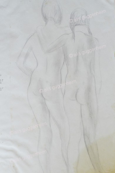 Männlicher und weiblicher Akt von hinten