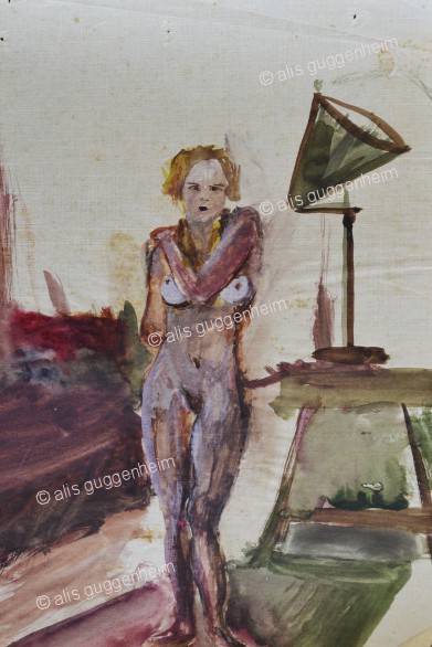 Weiblicher Akt stehend