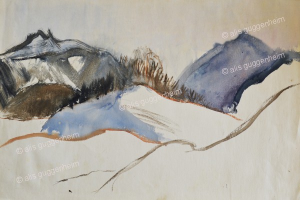 Hügelige Landschaft