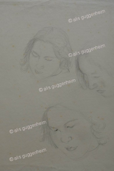 Studie Mädchenköpfe