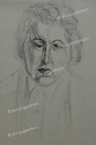 Portrait einer alten Frau