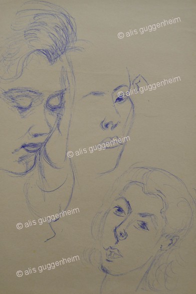 Kopfstudien Frauen