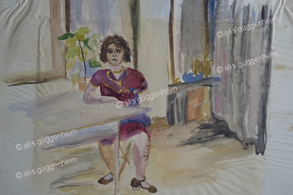 Sonia Markus-Salati sitzend