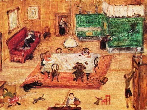 Abend im Elternhaus in Lengnau