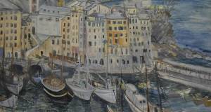 Hafen von Camogli, by Alis Guggenheim, 1948.