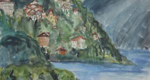 Tessiner Landschaft am see