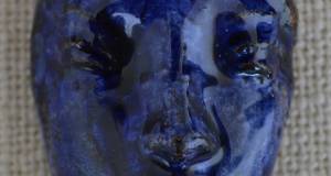 Maske blau
