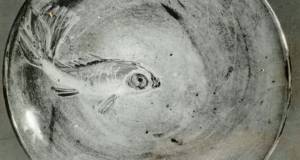 Teller mit Fisch