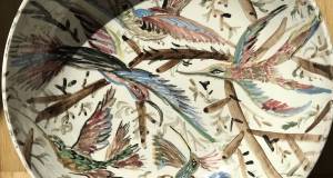Schale mit Kolibris